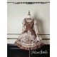 Alice Girl Bear Chocolate Long Sleeve Blouse(1st Pre-Order/3 Colours/Full Payment Without Shipping)